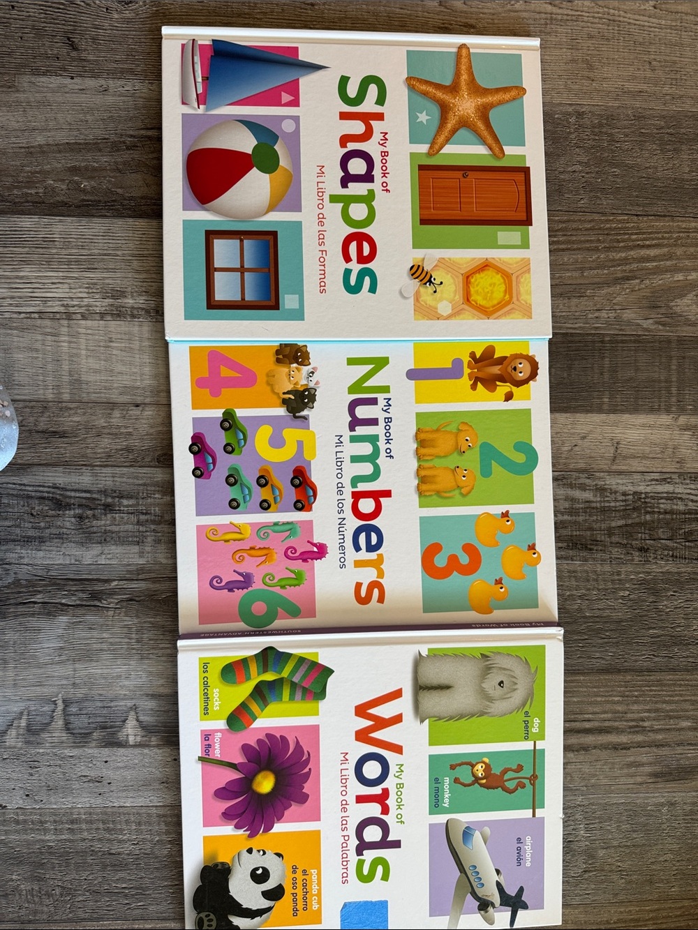 My Book of Shapes, Numbers & Words - Multicolor Early Learning Set